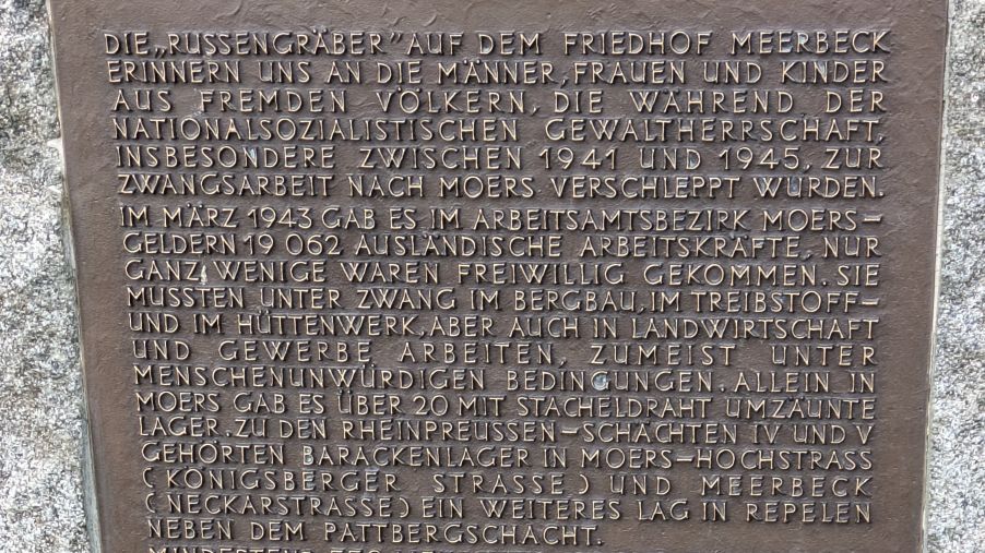 Gedenktafel Russengräber