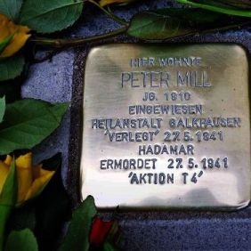 Stolperstein Peter Mill