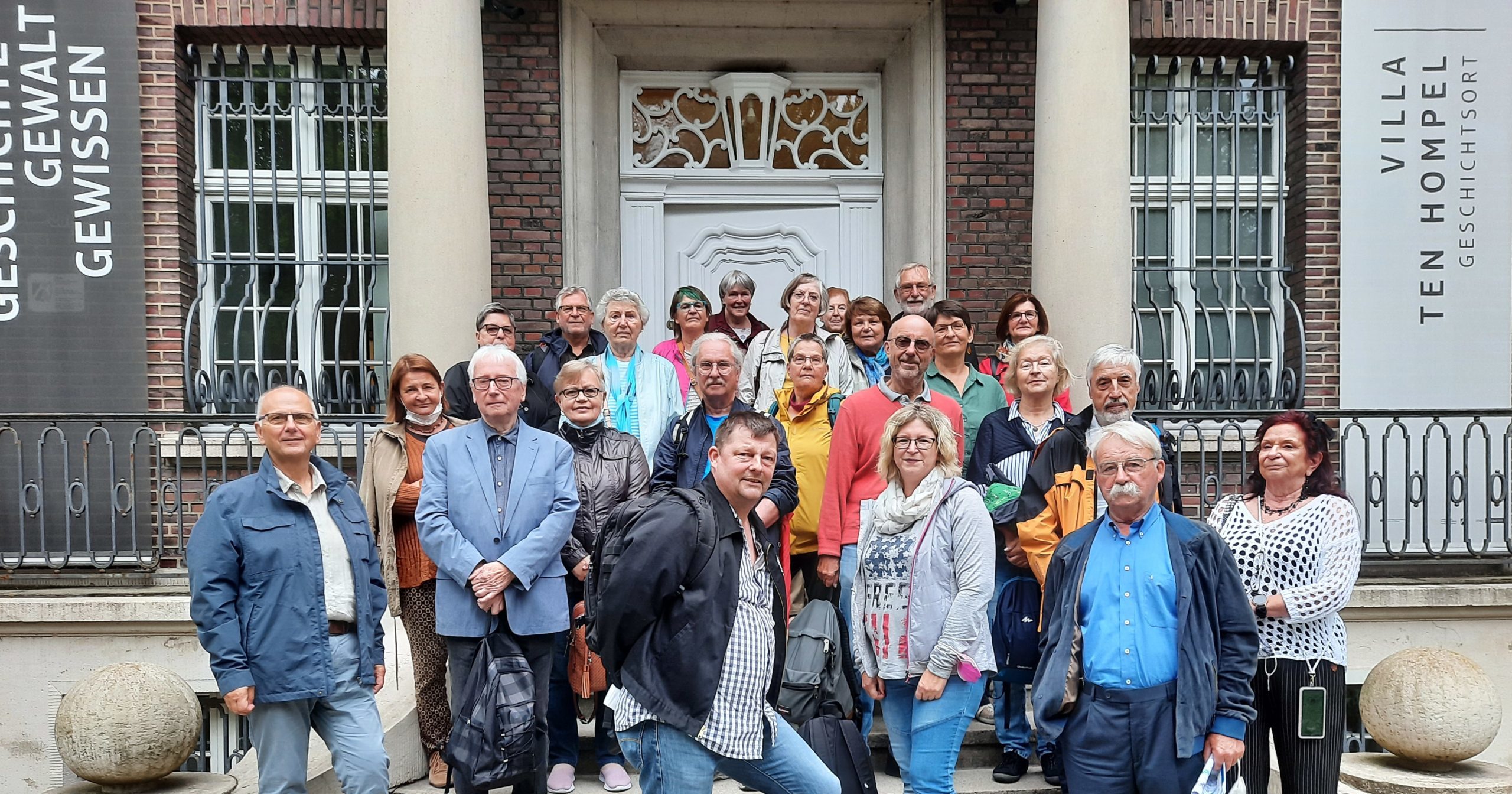 Exkursion zum Geschichtsort „Villa ten Hompel“ in Münster am 22.08.2021