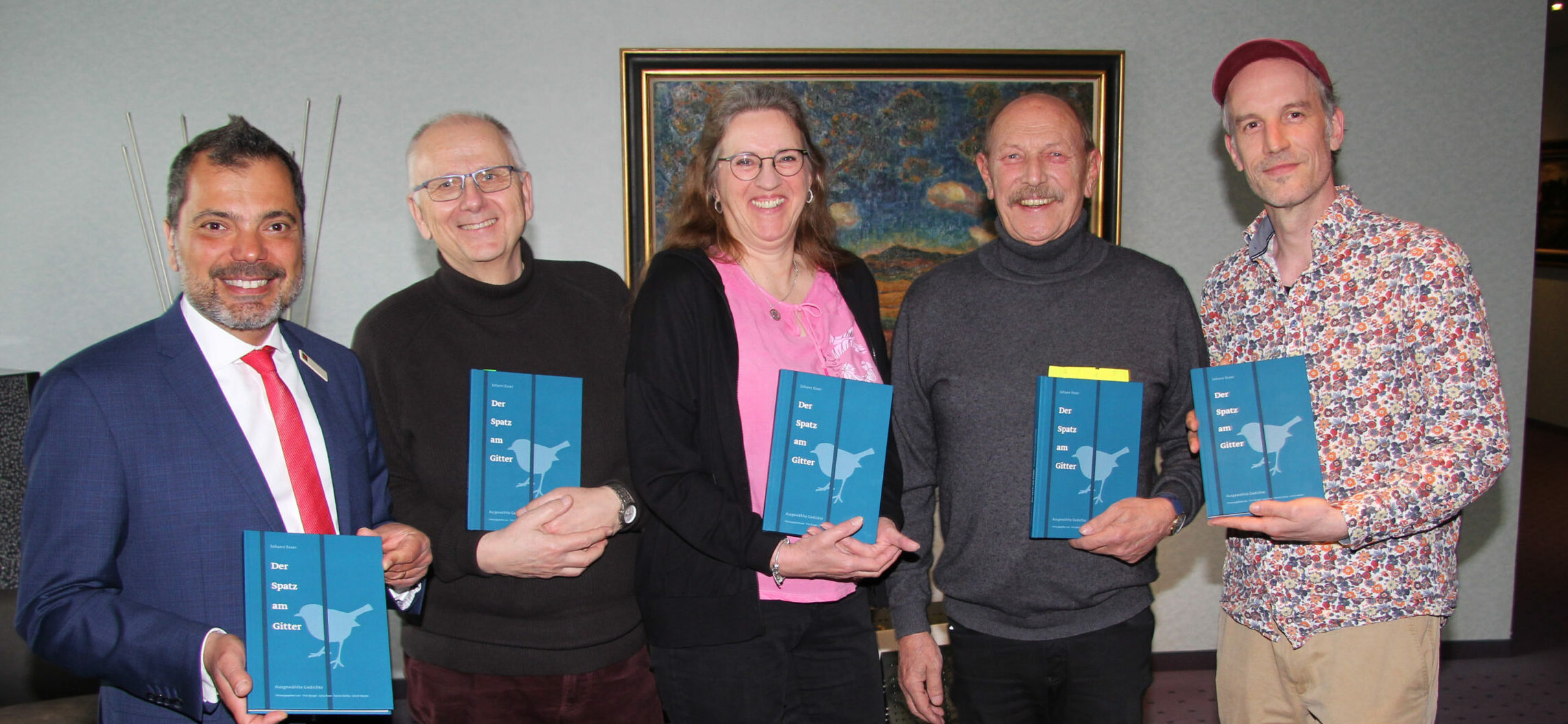 Johann Esser: „Sein“ erster Gedichtband ist erschienen!