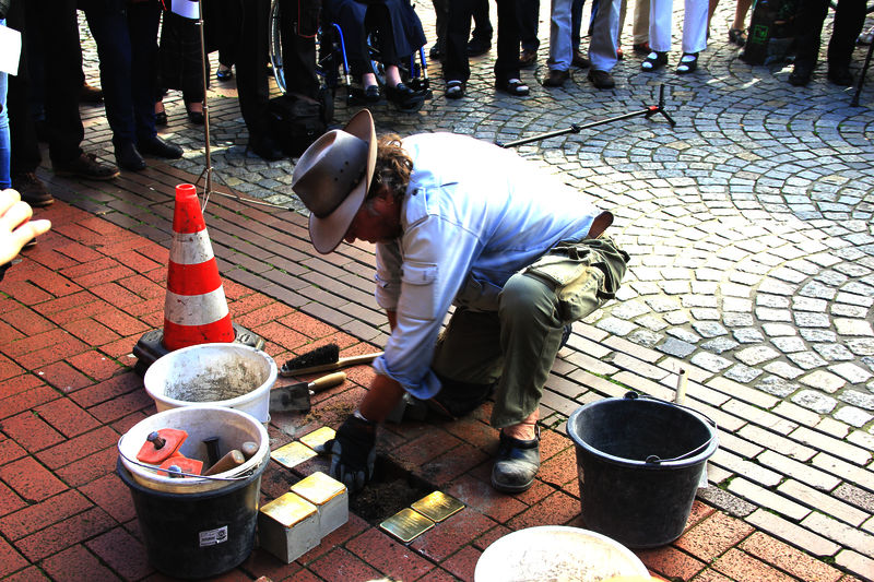 Legung der Stolpersteine 2021 am 28. und 30. September