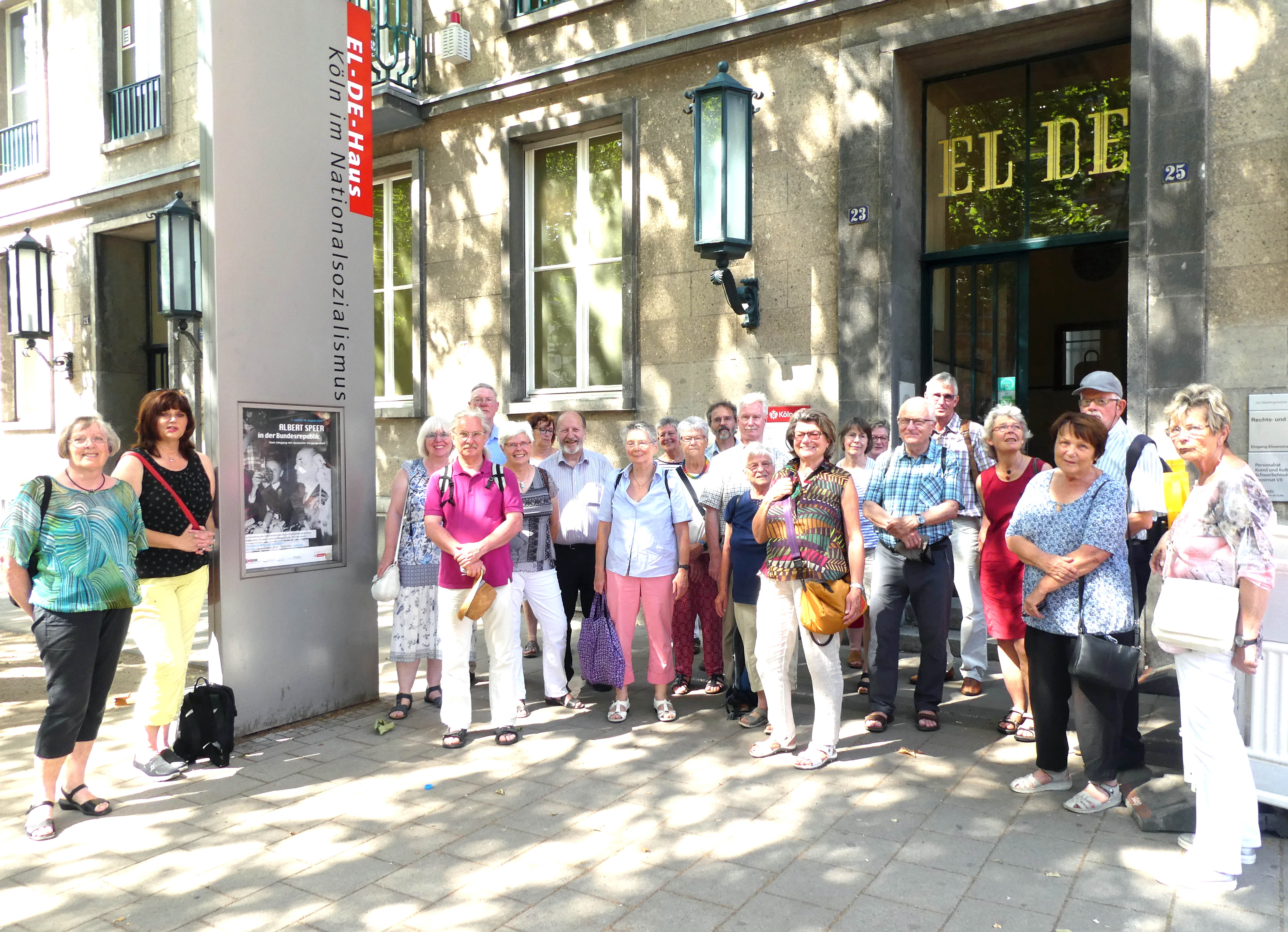Besuch im NS-Dokumentationszentrum der Stadt Köln
