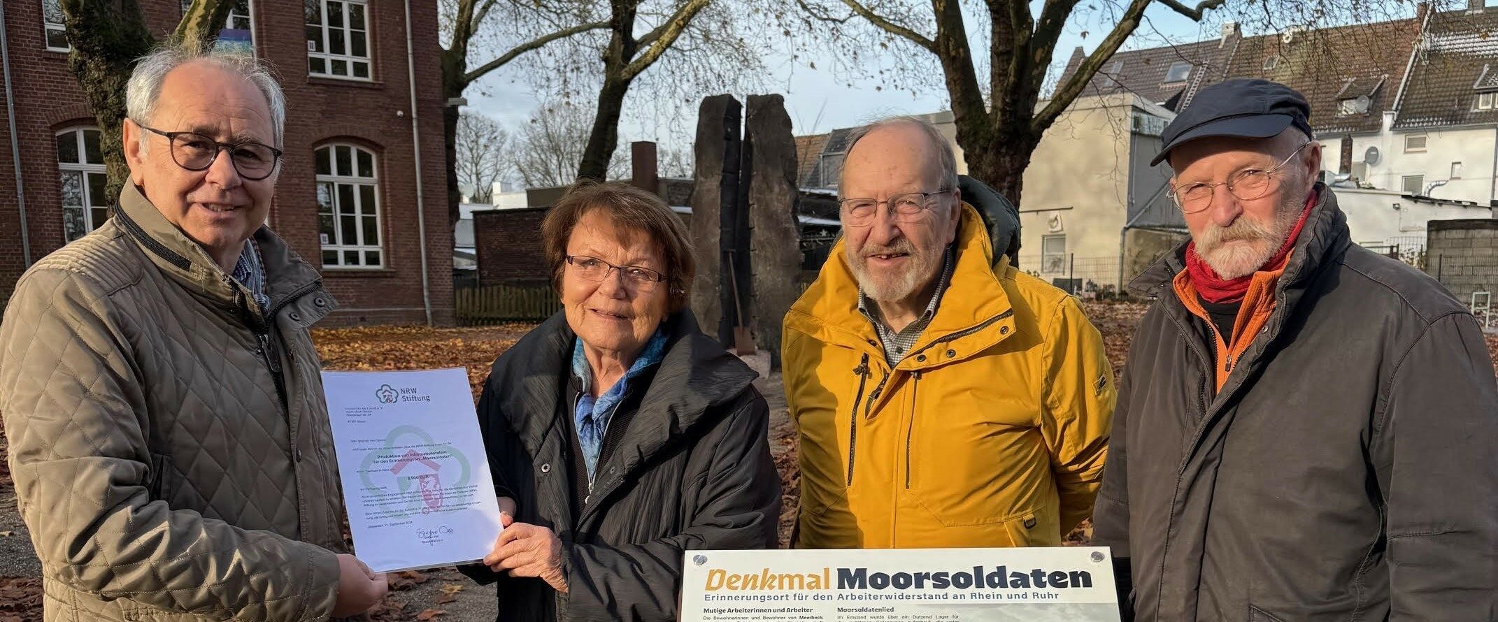 Moorsoldaten: NRW-Stiftung macht Erinnerungsort komplett